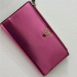 Victoria's Secret Metallic Pink Wallet